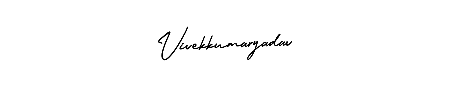 Check out images of Autograph of Vivekkumaryadav name. Actor Vivekkumaryadav Signature Style. AmerikaSignatureDemo-Regular is a professional sign style online. Vivekkumaryadav signature style 3 images and pictures png