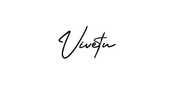 Make a beautiful signature design for name Vivetu. Use this online signature maker to create a handwritten signature for free. Vivetu signature style 3 images and pictures png