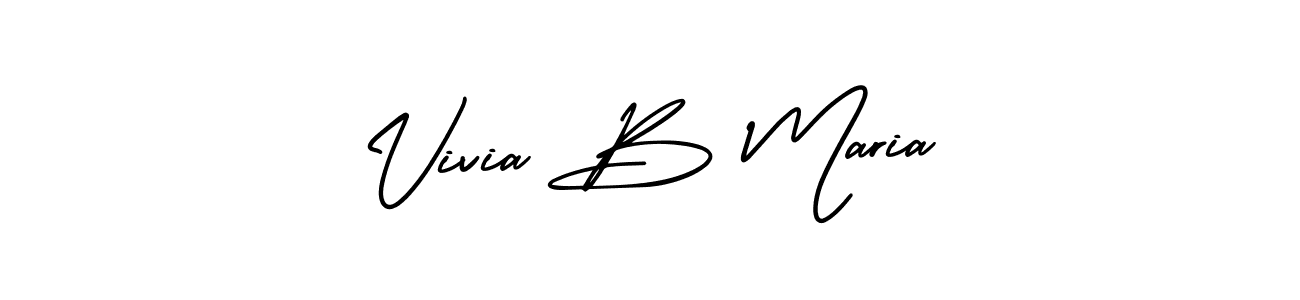Once you've used our free online signature maker to create your best signature AmerikaSignatureDemo-Regular style, it's time to enjoy all of the benefits that Vivia B Maria name signing documents. Vivia B Maria signature style 3 images and pictures png