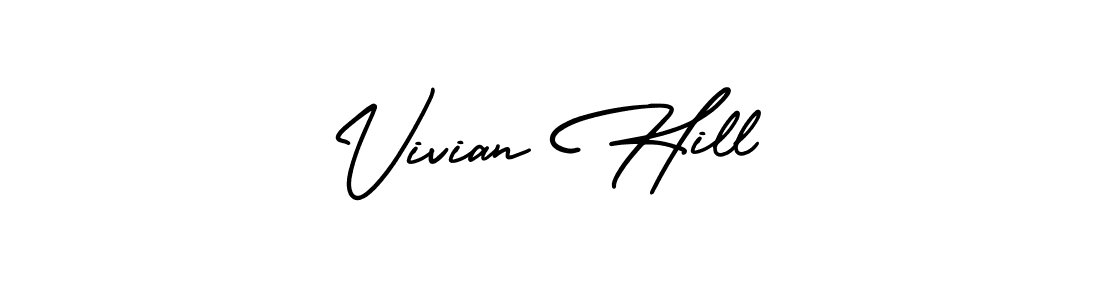 Similarly AmerikaSignatureDemo-Regular is the best handwritten signature design. Signature creator online .You can use it as an online autograph creator for name Vivian Hill. Vivian Hill signature style 3 images and pictures png