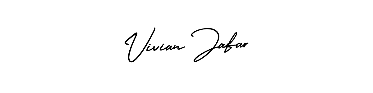 AmerikaSignatureDemo-Regular is a professional signature style that is perfect for those who want to add a touch of class to their signature. It is also a great choice for those who want to make their signature more unique. Get Vivian Jafar name to fancy signature for free. Vivian Jafar signature style 3 images and pictures png