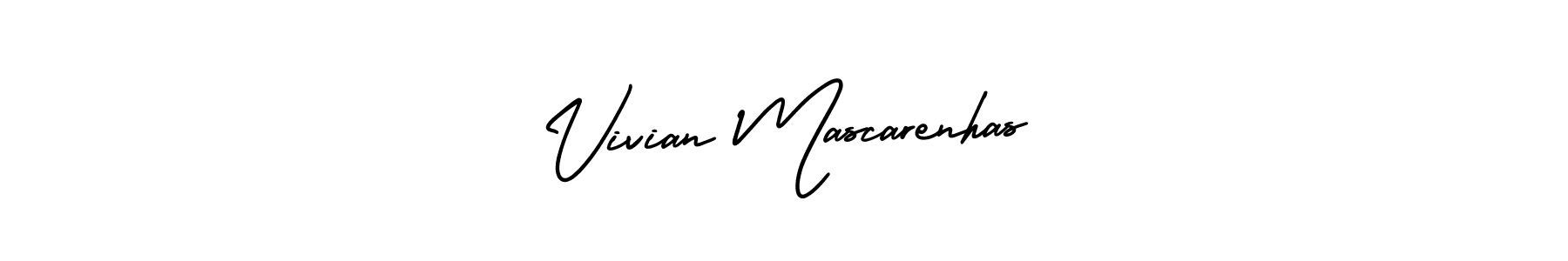 Make a beautiful signature design for name Vivian Mascarenhas. Use this online signature maker to create a handwritten signature for free. Vivian Mascarenhas signature style 3 images and pictures png