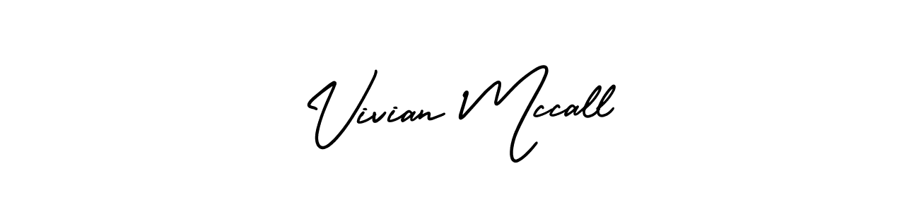 How to Draw Vivian Mccall signature style? AmerikaSignatureDemo-Regular is a latest design signature styles for name Vivian Mccall. Vivian Mccall signature style 3 images and pictures png