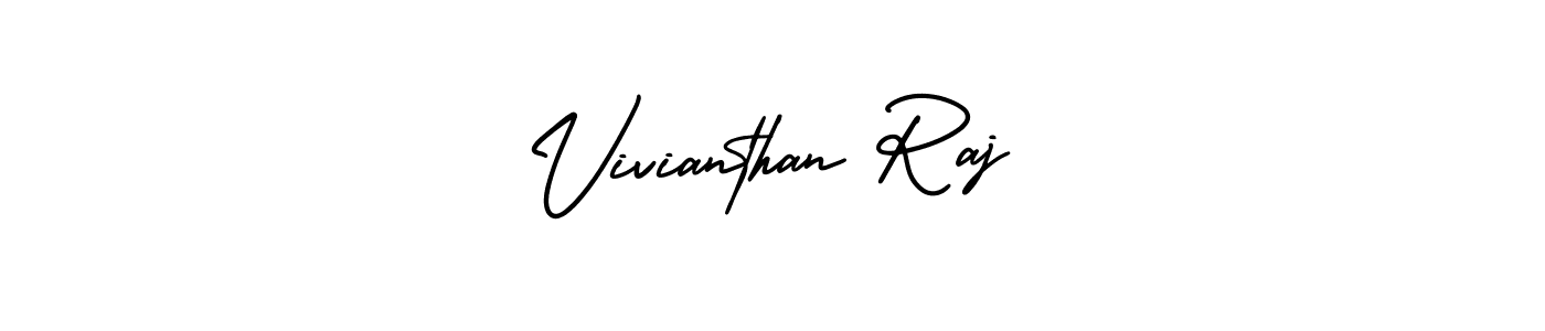 Also You can easily find your signature by using the search form. We will create Vivianthan Raj name handwritten signature images for you free of cost using AmerikaSignatureDemo-Regular sign style. Vivianthan Raj signature style 3 images and pictures png