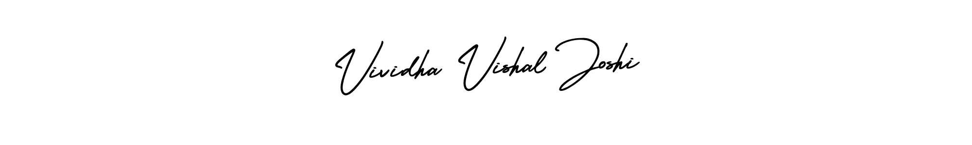 Once you've used our free online signature maker to create your best signature AmerikaSignatureDemo-Regular style, it's time to enjoy all of the benefits that Vividha Vishal Joshi name signing documents. Vividha Vishal Joshi signature style 3 images and pictures png