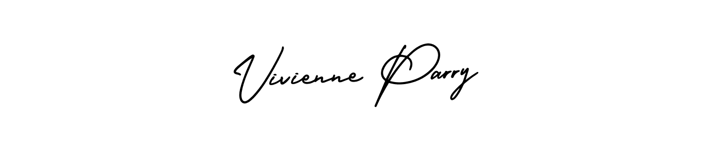 How to Draw Vivienne Parry signature style? AmerikaSignatureDemo-Regular is a latest design signature styles for name Vivienne Parry. Vivienne Parry signature style 3 images and pictures png