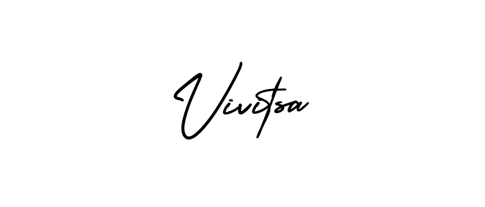 Best and Professional Signature Style for Vivitsa. AmerikaSignatureDemo-Regular Best Signature Style Collection. Vivitsa signature style 3 images and pictures png