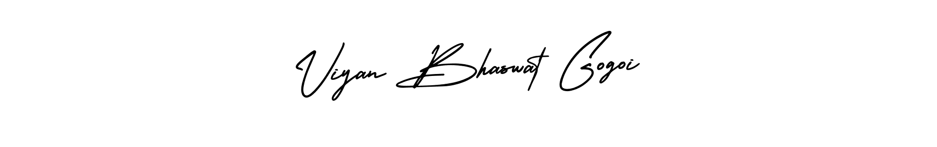 Here are the top 10 professional signature styles for the name Viyan Bhaswat Gogoi. These are the best autograph styles you can use for your name. Viyan Bhaswat Gogoi signature style 3 images and pictures png