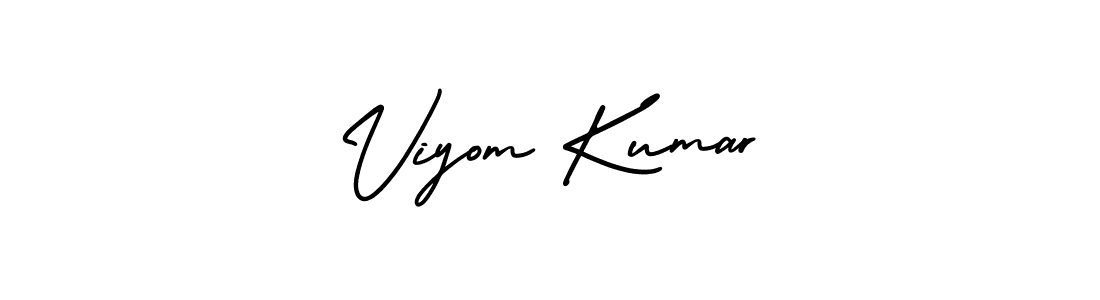 Make a short Viyom Kumar signature style. Manage your documents anywhere anytime using AmerikaSignatureDemo-Regular. Create and add eSignatures, submit forms, share and send files easily. Viyom Kumar signature style 3 images and pictures png
