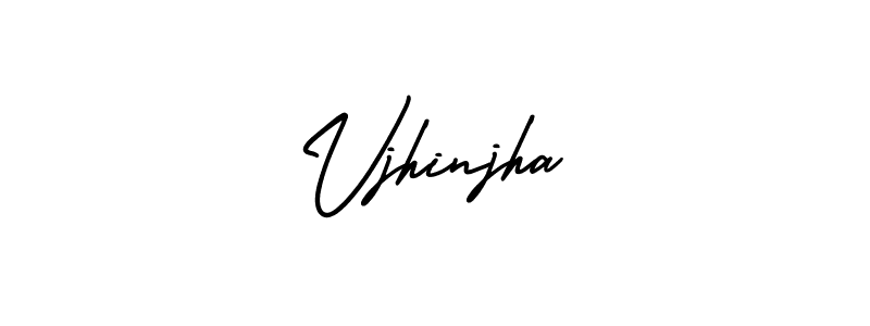 AmerikaSignatureDemo-Regular is a professional signature style that is perfect for those who want to add a touch of class to their signature. It is also a great choice for those who want to make their signature more unique. Get Vjhinjha name to fancy signature for free. Vjhinjha signature style 3 images and pictures png