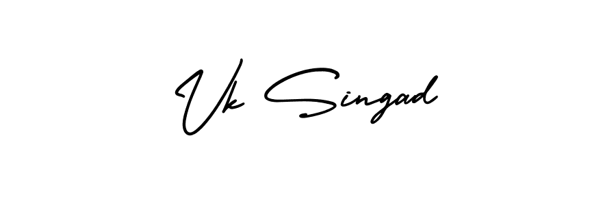 Once you've used our free online signature maker to create your best signature AmerikaSignatureDemo-Regular style, it's time to enjoy all of the benefits that Vk Singad name signing documents. Vk Singad signature style 3 images and pictures png