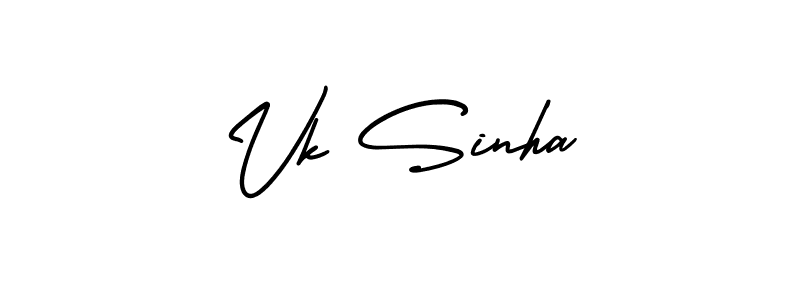 This is the best signature style for the Vk Sinha name. Also you like these signature font (AmerikaSignatureDemo-Regular). Mix name signature. Vk Sinha signature style 3 images and pictures png