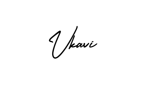 It looks lik you need a new signature style for name Vkavi. Design unique handwritten (AmerikaSignatureDemo-Regular) signature with our free signature maker in just a few clicks. Vkavi signature style 3 images and pictures png