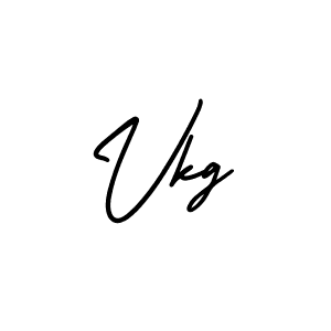 Design your own signature with our free online signature maker. With this signature software, you can create a handwritten (AmerikaSignatureDemo-Regular) signature for name Vkg. Vkg signature style 3 images and pictures png