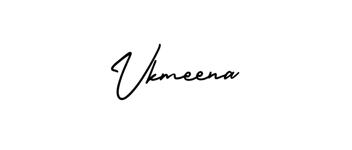 AmerikaSignatureDemo-Regular is a professional signature style that is perfect for those who want to add a touch of class to their signature. It is also a great choice for those who want to make their signature more unique. Get Vkmeena name to fancy signature for free. Vkmeena signature style 3 images and pictures png