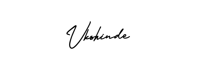 Use a signature maker to create a handwritten signature online. With this signature software, you can design (AmerikaSignatureDemo-Regular) your own signature for name Vkshinde. Vkshinde signature style 3 images and pictures png