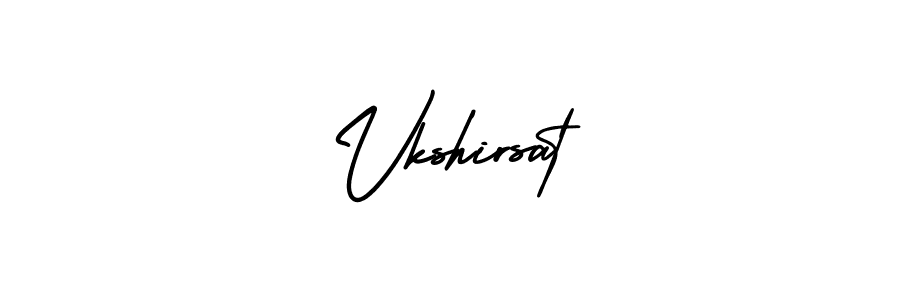 if you are searching for the best signature style for your name Vkshirsat. so please give up your signature search. here we have designed multiple signature styles  using AmerikaSignatureDemo-Regular. Vkshirsat signature style 3 images and pictures png