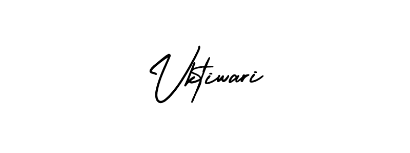 It looks lik you need a new signature style for name Vktiwari. Design unique handwritten (AmerikaSignatureDemo-Regular) signature with our free signature maker in just a few clicks. Vktiwari signature style 3 images and pictures png