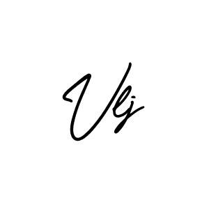 Make a beautiful signature design for name Vlj. Use this online signature maker to create a handwritten signature for free. Vlj signature style 3 images and pictures png