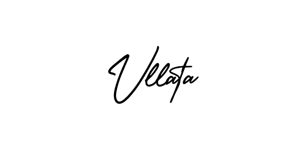 Also we have Vllata name is the best signature style. Create professional handwritten signature collection using AmerikaSignatureDemo-Regular autograph style. Vllata signature style 3 images and pictures png