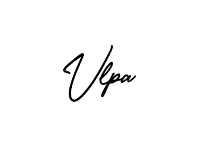 The best way (AmerikaSignatureDemo-Regular) to make a short signature is to pick only two or three words in your name. The name Vlpa include a total of six letters. For converting this name. Vlpa signature style 3 images and pictures png