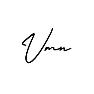 Vmn stylish signature style. Best Handwritten Sign (AmerikaSignatureDemo-Regular) for my name. Handwritten Signature Collection Ideas for my name Vmn. Vmn signature style 3 images and pictures png