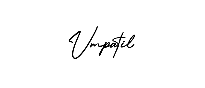 AmerikaSignatureDemo-Regular is a professional signature style that is perfect for those who want to add a touch of class to their signature. It is also a great choice for those who want to make their signature more unique. Get Vmpatil name to fancy signature for free. Vmpatil signature style 3 images and pictures png