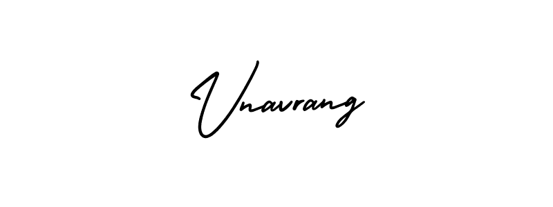 How to Draw Vnavrang signature style? AmerikaSignatureDemo-Regular is a latest design signature styles for name Vnavrang. Vnavrang signature style 3 images and pictures png