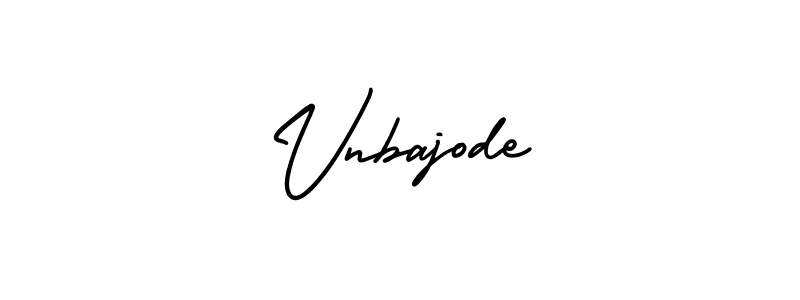 Use a signature maker to create a handwritten signature online. With this signature software, you can design (AmerikaSignatureDemo-Regular) your own signature for name Vnbajode. Vnbajode signature style 3 images and pictures png