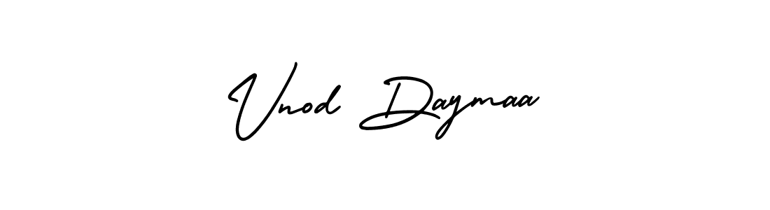 Create a beautiful signature design for name Vnod Daymaa. With this signature (AmerikaSignatureDemo-Regular) fonts, you can make a handwritten signature for free. Vnod Daymaa signature style 3 images and pictures png