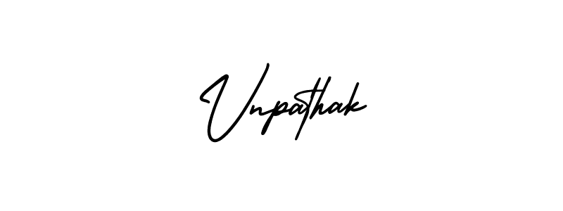 How to make Vnpathak signature? AmerikaSignatureDemo-Regular is a professional autograph style. Create handwritten signature for Vnpathak name. Vnpathak signature style 3 images and pictures png