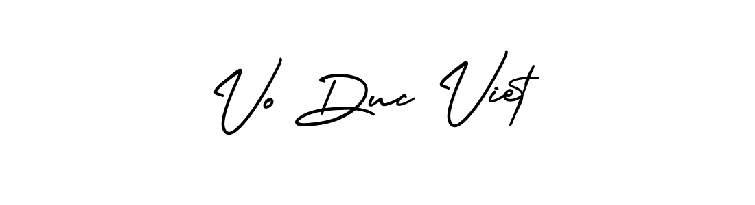 This is the best signature style for the Vo Duc Viet name. Also you like these signature font (AmerikaSignatureDemo-Regular). Mix name signature. Vo Duc Viet signature style 3 images and pictures png