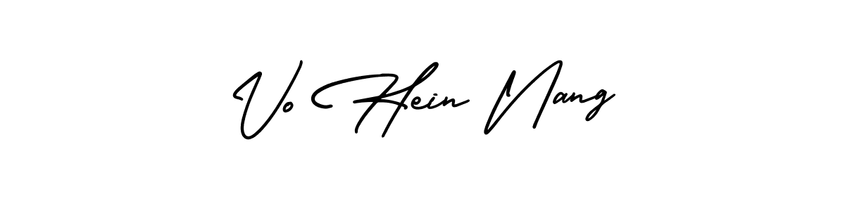 Also You can easily find your signature by using the search form. We will create Vo Hein Nang name handwritten signature images for you free of cost using AmerikaSignatureDemo-Regular sign style. Vo Hein Nang signature style 3 images and pictures png
