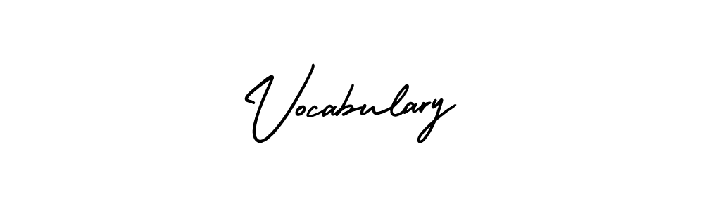 Similarly AmerikaSignatureDemo-Regular is the best handwritten signature design. Signature creator online .You can use it as an online autograph creator for name Vocabulary. Vocabulary signature style 3 images and pictures png
