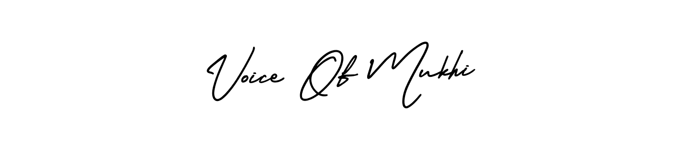 Once you've used our free online signature maker to create your best signature AmerikaSignatureDemo-Regular style, it's time to enjoy all of the benefits that Voice Of Mukhi name signing documents. Voice Of Mukhi signature style 3 images and pictures png