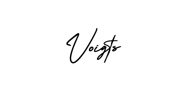 Design your own signature with our free online signature maker. With this signature software, you can create a handwritten (AmerikaSignatureDemo-Regular) signature for name Voigts. Voigts signature style 3 images and pictures png