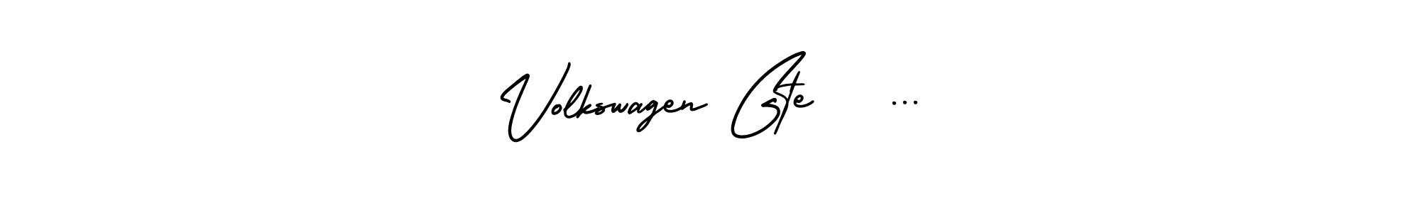 Similarly AmerikaSignatureDemo-Regular is the best handwritten signature design. Signature creator online .You can use it as an online autograph creator for name Volkswagen Gte   .... Volkswagen Gte   ... signature style 3 images and pictures png