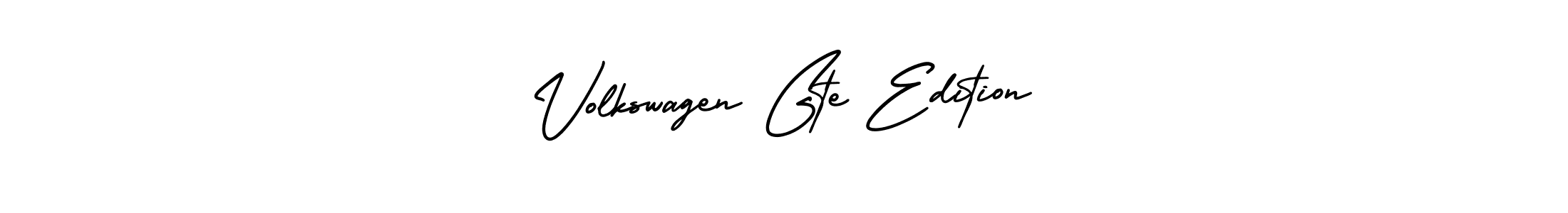 Use a signature maker to create a handwritten signature online. With this signature software, you can design (AmerikaSignatureDemo-Regular) your own signature for name Volkswagen Gte Edition. Volkswagen Gte Edition signature style 3 images and pictures png