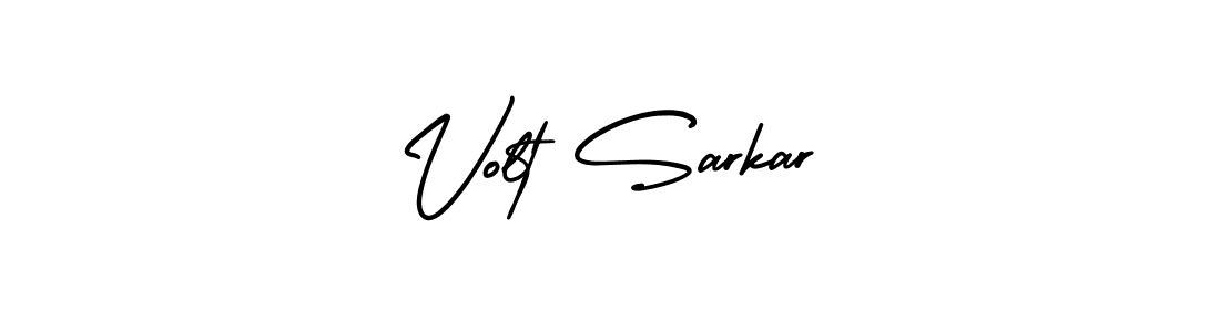 Make a beautiful signature design for name Volt Sarkar. With this signature (AmerikaSignatureDemo-Regular) style, you can create a handwritten signature for free. Volt Sarkar signature style 3 images and pictures png