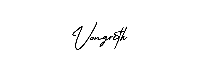 if you are searching for the best signature style for your name Vongrith. so please give up your signature search. here we have designed multiple signature styles  using AmerikaSignatureDemo-Regular. Vongrith signature style 3 images and pictures png
