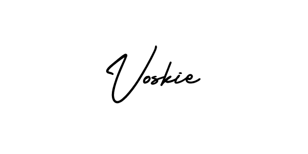 Once you've used our free online signature maker to create your best signature AmerikaSignatureDemo-Regular style, it's time to enjoy all of the benefits that Voskie name signing documents. Voskie signature style 3 images and pictures png