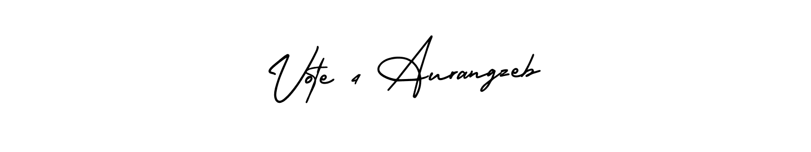 How to make Vote 4 Aurangzeb signature? AmerikaSignatureDemo-Regular is a professional autograph style. Create handwritten signature for Vote 4 Aurangzeb name. Vote 4 Aurangzeb signature style 3 images and pictures png