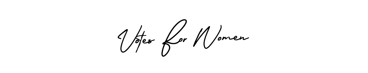 Make a beautiful signature design for name Votes For Women. Use this online signature maker to create a handwritten signature for free. Votes For Women signature style 3 images and pictures png