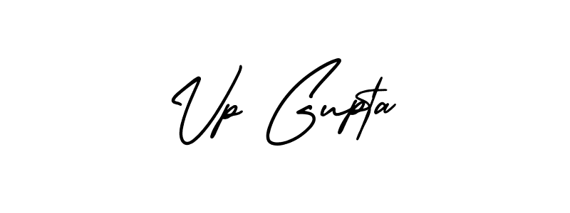 Create a beautiful signature design for name Vp Gupta. With this signature (AmerikaSignatureDemo-Regular) fonts, you can make a handwritten signature for free. Vp Gupta signature style 3 images and pictures png