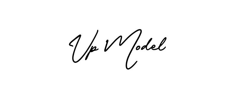 Make a beautiful signature design for name Vp Model. With this signature (AmerikaSignatureDemo-Regular) style, you can create a handwritten signature for free. Vp Model signature style 3 images and pictures png