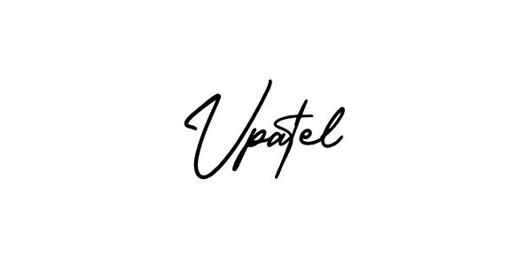 How to make Vpatel name signature. Use AmerikaSignatureDemo-Regular style for creating short signs online. This is the latest handwritten sign. Vpatel signature style 3 images and pictures png