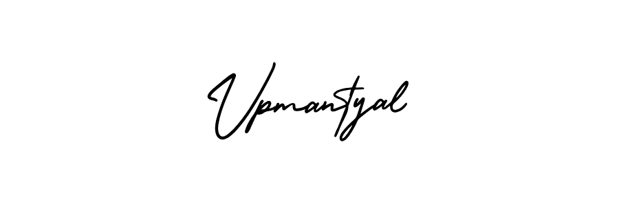 Design your own signature with our free online signature maker. With this signature software, you can create a handwritten (AmerikaSignatureDemo-Regular) signature for name Vpmantyal. Vpmantyal signature style 3 images and pictures png