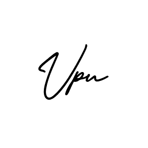 How to make Vpu name signature. Use AmerikaSignatureDemo-Regular style for creating short signs online. This is the latest handwritten sign. Vpu signature style 3 images and pictures png