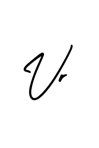 if you are searching for the best signature style for your name Vr. so please give up your signature search. here we have designed multiple signature styles  using AmerikaSignatureDemo-Regular. Vr signature style 3 images and pictures png