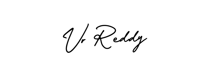 Make a beautiful signature design for name Vr Reddy. Use this online signature maker to create a handwritten signature for free. Vr Reddy signature style 3 images and pictures png